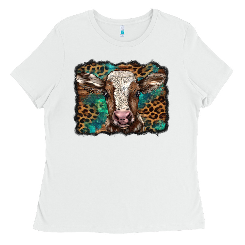 Christmas Background Baby Calf Ladies Tee by BarkalooDesign | Teevron