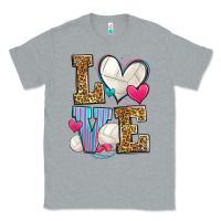Heather Grey love volleyball Classic Tee - Zillion Design Studio