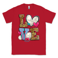 Red love volleyball Classic Tee - Zillion Design Studio