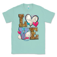 Seafoam love volleyball Classic Tee - Zillion Design Studio