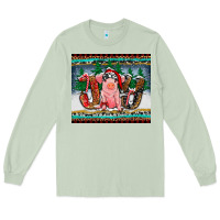 Matcha joy pig Long Sleeve Tee - RanaPortraitStore