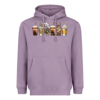 Lavender skeleton coffee cups Heavyweight Hoodie - Jasminsmagicworld