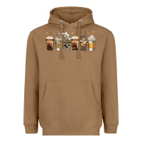 Toasted Coconut skeleton coffee cups Heavyweight Hoodie - Jasminsmagicworld