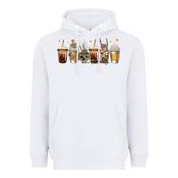 White skeleton coffee cups Heavyweight Hoodie - Jasminsmagicworld