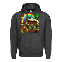 St. Patricks Day Barrel Beer Zipper Hoodie | Teevron