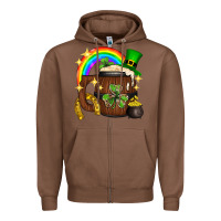Chestnut st. patricks day barrel beer Zipper Hoodie - Neo Western