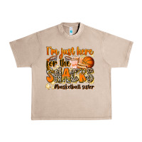 French Oak im just here for the snacks basketball sister Urban Heavy Tee - Zillion Design Studio