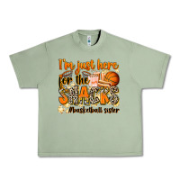 Oil Green im just here for the snacks basketball sister Urban Heavy Tee - Zillion Design Studio
