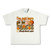 Pistachio im just here for the snacks basketball sister Urban Heavy Tee - Zillion Design Studio