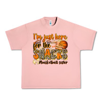 Salmon im just here for the snacks basketball sister Urban Heavy Tee - Zillion Design Studio