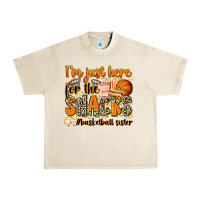 Sandshell im just here for the snacks basketball sister Urban Heavy Tee - Zillion Design Studio