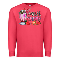 Cardinal milkshake with strawberry Premium Sweatshirt - AdoDesignShop