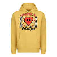 Antique Gold mama's valentine Premium Hoodie - MaliasSmallBusiness