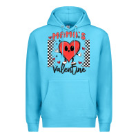 Ocean Blue mama's valentine Premium Hoodie - MaliasSmallBusiness