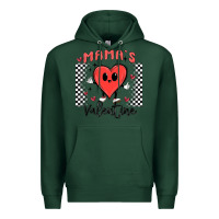 Sports Green mama's valentine Premium Hoodie - MaliasSmallBusiness