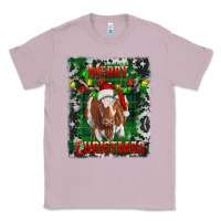 Lilac merry christmas longhorn cow Classic Tee - RanaPortraitStore