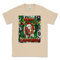 Mushroom merry christmas longhorn cow Classic Tee - RanaPortraitStore
