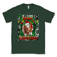 Sports Green merry christmas longhorn cow Classic Tee - RanaPortraitStore