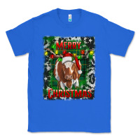 True Royal merry christmas longhorn cow Classic Tee - RanaPortraitStore