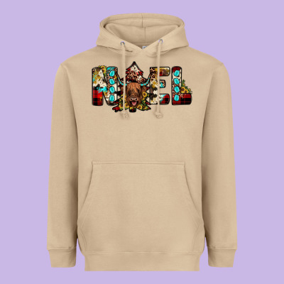 Noel Heavyweight Hoodie Designed By Jahusdesignshop