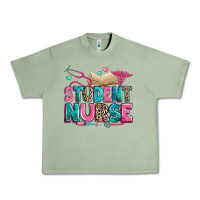 Oil Green student nurse Urban Heavy Tee - Zillion Design Studio