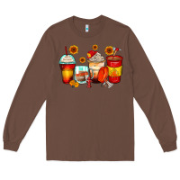 Chestnut firefighter coffee cups Long Sleeve Tee - Zillion Design Studio