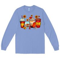 Colony Blue firefighter coffee cups Long Sleeve Tee - Zillion Design Studio