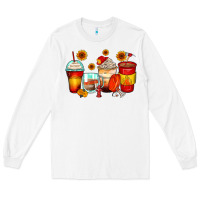 White firefighter coffee cups Long Sleeve Tee - Zillion Design Studio