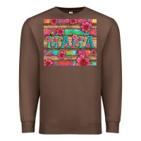 Chestnut mama with tie dye and flowers Premium Sweatshirt - Artiststas