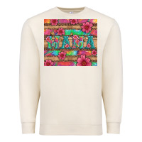 Sandshell mama with tie dye and flowers Premium Sweatshirt - Artiststas
