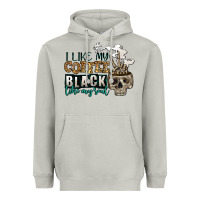 Moon Dust i like my coffee black like my soul Heavyweight Hoodie - Jasminsmagicworld