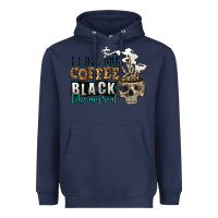 Navy i like my coffee black like my soul Heavyweight Hoodie - Jasminsmagicworld