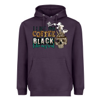 Plum i like my coffee black like my soul Heavyweight Hoodie - Jasminsmagicworld