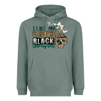 Sage i like my coffee black like my soul Heavyweight Hoodie - Jasminsmagicworld
