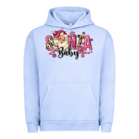 Pigment Grape Ice Santa Baby Pink Christmas Urban Hoodie - MaliasSmallBusiness