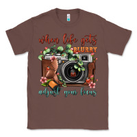 Chestnut When Life Gets Blurry Adjust Your Focus Vintage Camera Classic Tee - FaDigitalArtStudio