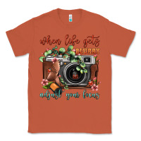 Copper When Life Gets Blurry Adjust Your Focus Vintage Camera Classic Tee - FaDigitalArtStudio