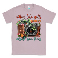 Lilac When Life Gets Blurry Adjust Your Focus Vintage Camera Classic Tee - FaDigitalArtStudio