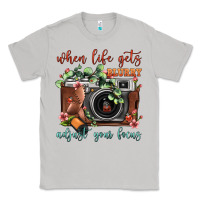 Moon Dust When Life Gets Blurry Adjust Your Focus Vintage Camera Classic Tee - FaDigitalArtStudio