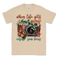 Mushroom When Life Gets Blurry Adjust Your Focus Vintage Camera Classic Tee - FaDigitalArtStudio