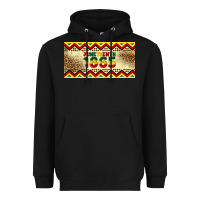 Black juneteenth 1865 leopard licence plate template Heavyweight Hoodie - Artiststas