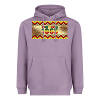 Lavender juneteenth 1865 leopard licence plate template Heavyweight Hoodie - Artiststas