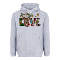 Heather Grey love christmas Heavyweight Hoodie - JahusDesignShop