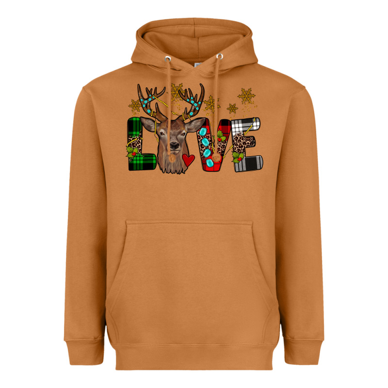 Love Christmas Heavyweight Hoodie by JahusDesignShop | Teevron