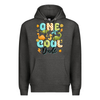 Charcoal Heather one cool dude Premium Hoodie - MaliasSmallBusiness