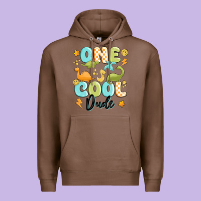 One Cool Dude Premium Hoodie Designed By Maliassmallbusiness