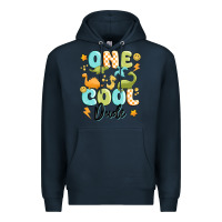 Navy one cool dude Premium Hoodie - MaliasSmallBusiness