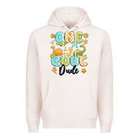 Pale Pink one cool dude Premium Hoodie - MaliasSmallBusiness