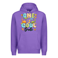 Purple one cool dude Premium Hoodie - MaliasSmallBusiness
