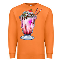 Carrot milkshake Premium Sweatshirt - AdoDesignShop